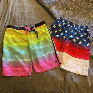 Lot of 2 Boys Swim. Lg and 18.